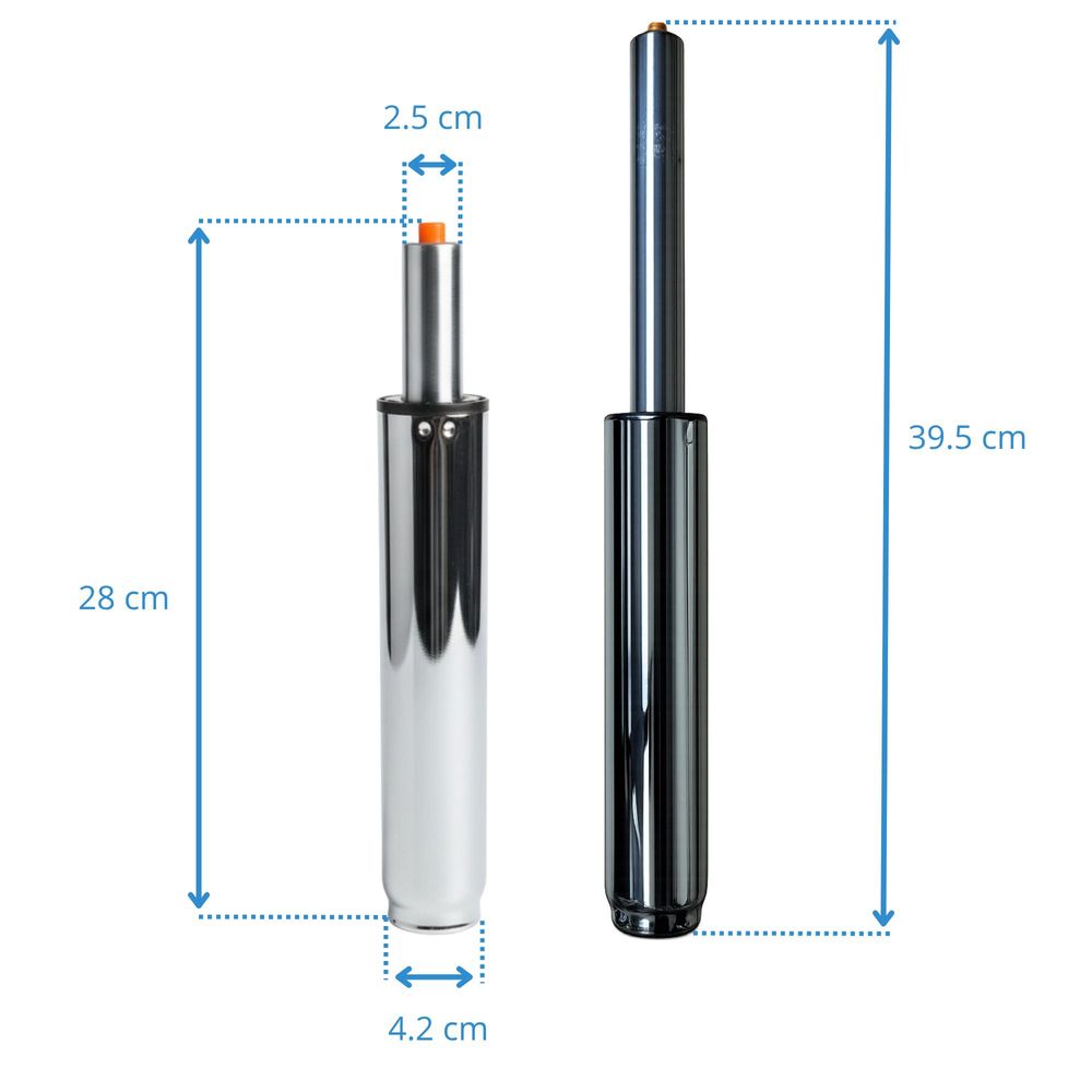 Gasfeder Gasdruckfeder Gaslift Zylinder Dämpfer für Hocker Drehstuhl Bürostuhl 150 kg