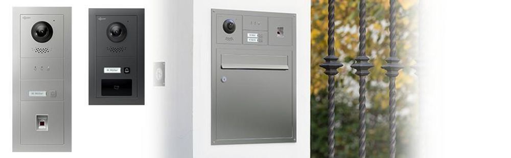 GOLIATH PRO IP Gegensprechanlage | Anthrazit | 1-Fam | 10" HD | Keypad | 180° Kamera