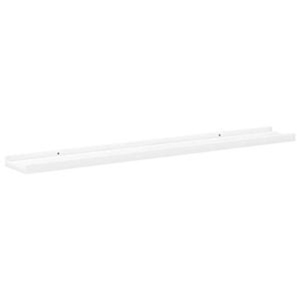 VidaXL 323930, MDF-Platten, Weiß, 800 mm, 90 mm, 30 mm, 2 Stück(e)