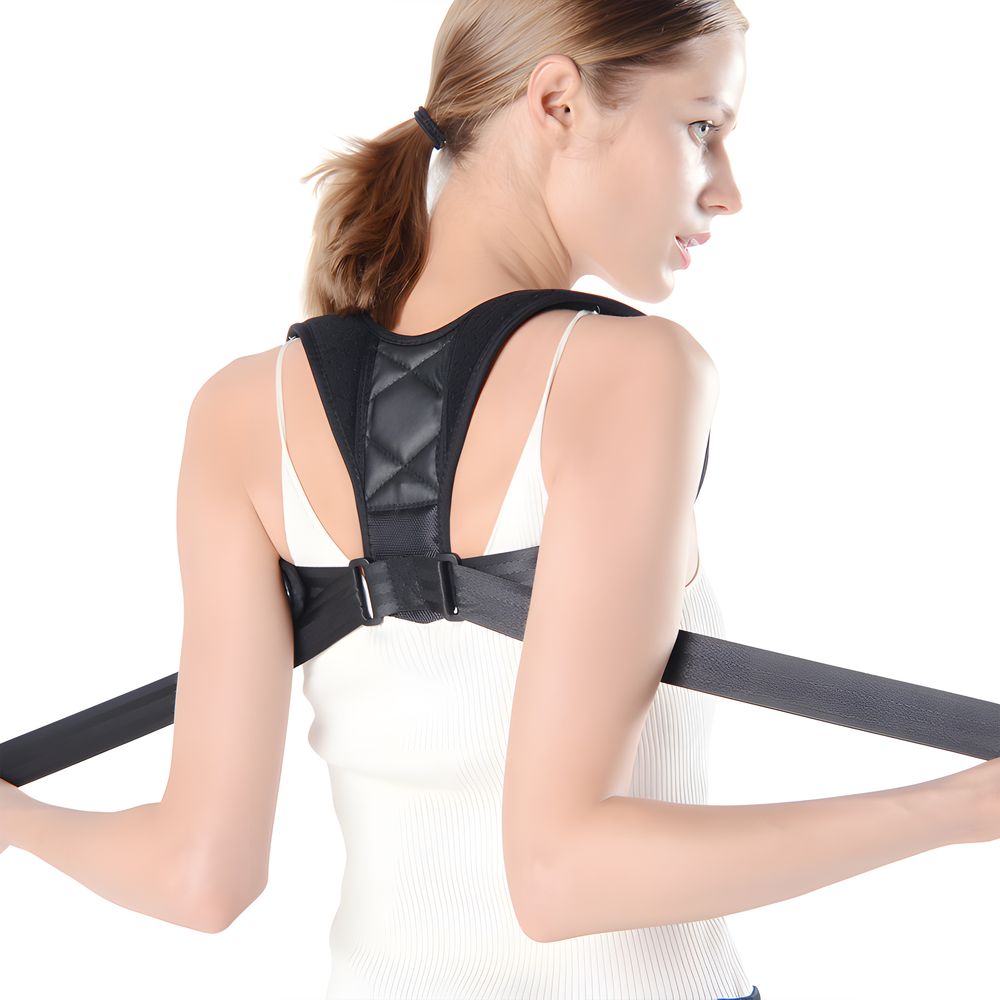 Orthopädischer Haltungskorrektor – Rückenkorrektor für gesunde Haltung und Schmerzlinderung, ergonomisches Design, Verstellbar für Herren Damen Retoo