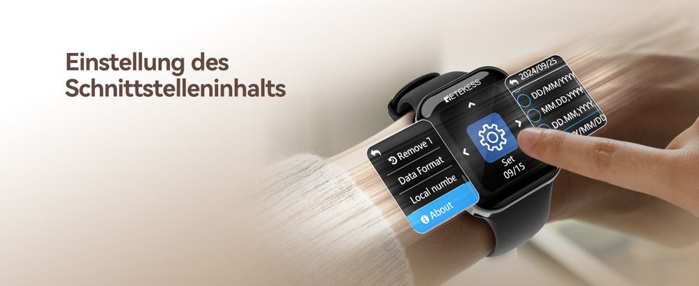 Retekess TD113-TD033 Personal Pager System, drahtloses Rufsystem, Uhr Pager Anzeige, IPX67 wasserdicht, Lange Standby-Zeit, für Restaurant, Kellnerin