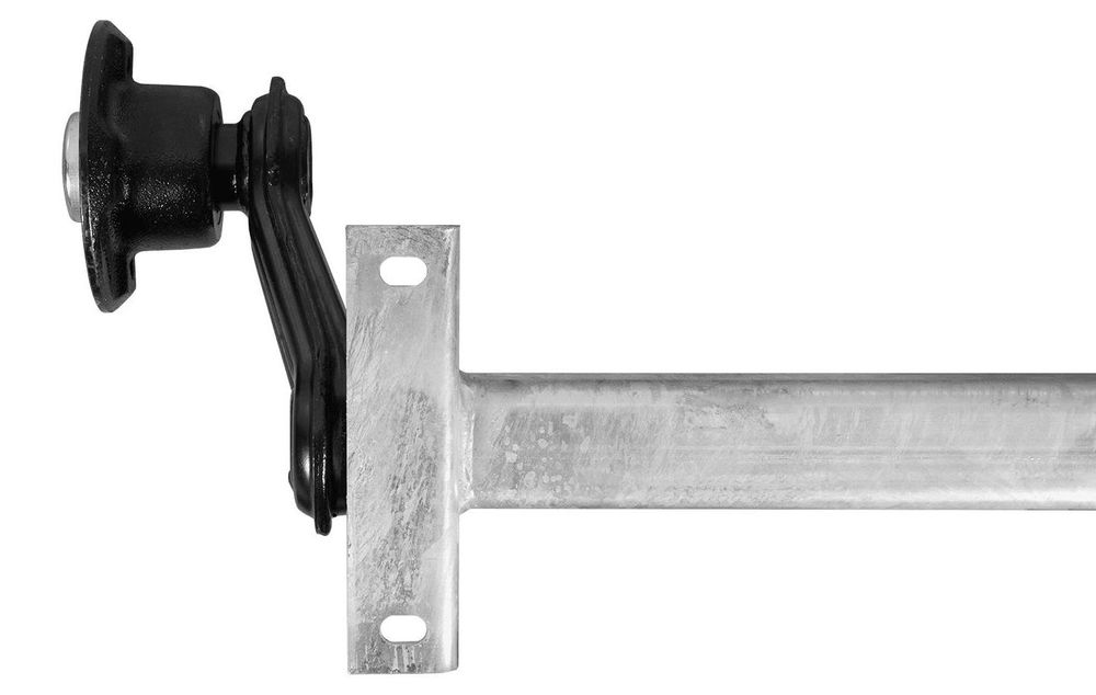 KNOTT ungebremste Achse 750 kg, 1070 mm Auflage, für schmale PKW-Anhänger