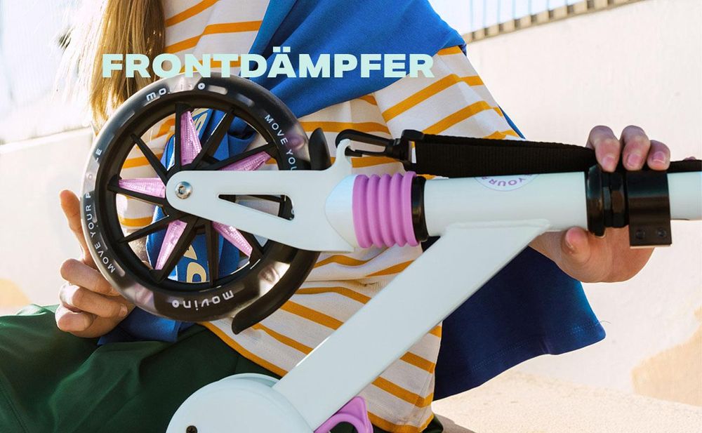 Klappbarer Scooter für Kinder, LED-Räder, verstellbar Movino City Light