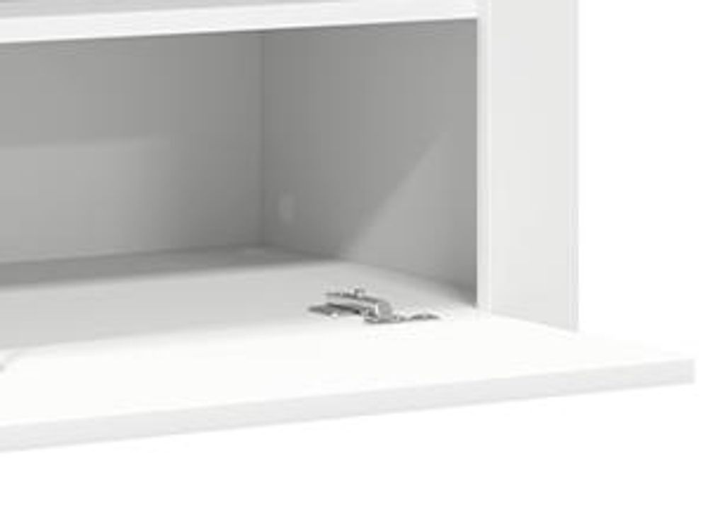Mobile TV con luci LED bianco 90x35x40 cm