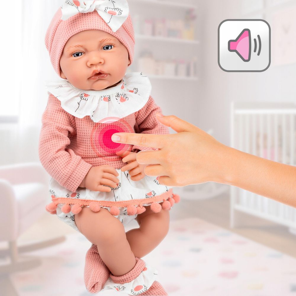 Interaktive Geräusche Babypuppe
