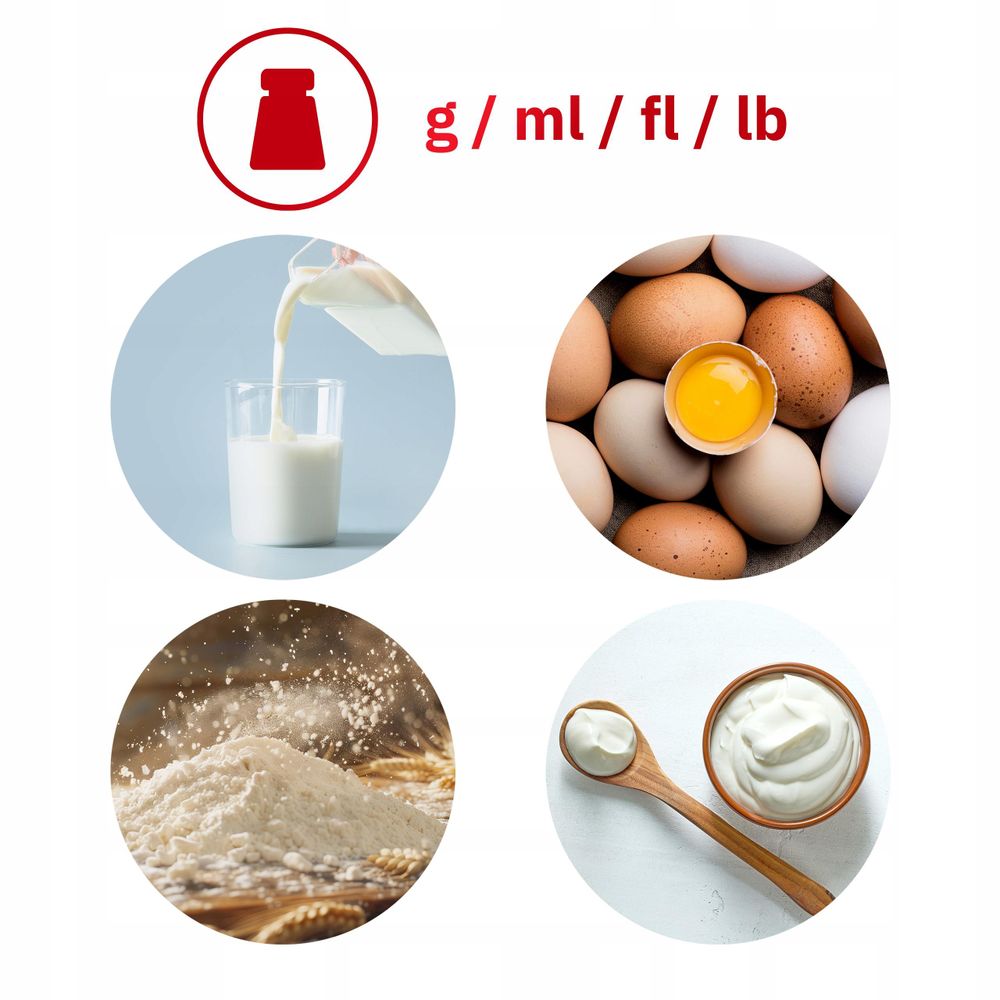 Küchenwaage mit 1-Gramm-Auflösung und 10-kg-Tragkraft