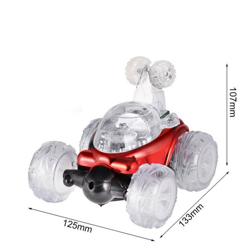 Ferngesteuertes Auto mit LED Beleuchtung RC Auto Car mit 360° Rotation 27MHZ Gro für Jungen und Mädchen Spielzeugauto Gesteuert Fernbedienung Retoo