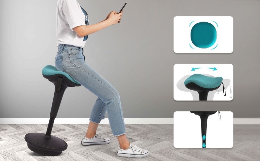 Ergonomischer Arbeitshocker