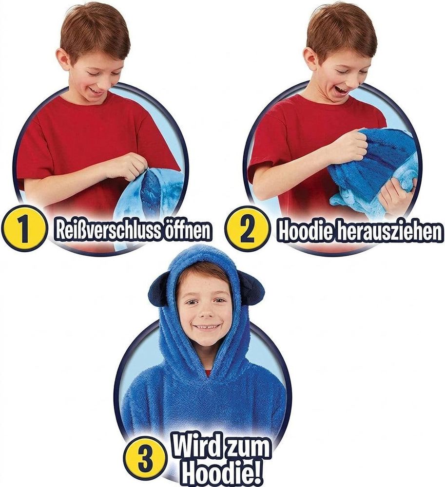 Mühelose Verwandlung: Vom Plüschtier zum Hoodie
