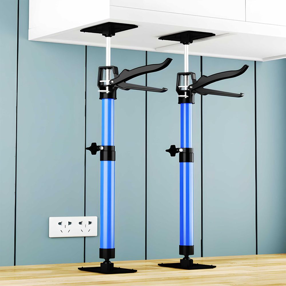 Zargenspanner Türrahmen stufenlos Türspanner 50-115cm mit 30kg Tragkraft neigbare Druckplatten Deckenstütze Höhenverstellbar Retoo
