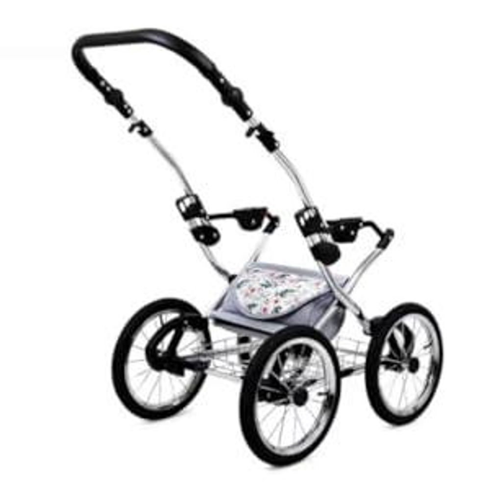BabyLux® Margaret Exclusive | 3in1 Kinderwagen Set | Grey Flex | Kombikinderwagen | Kinderwagens