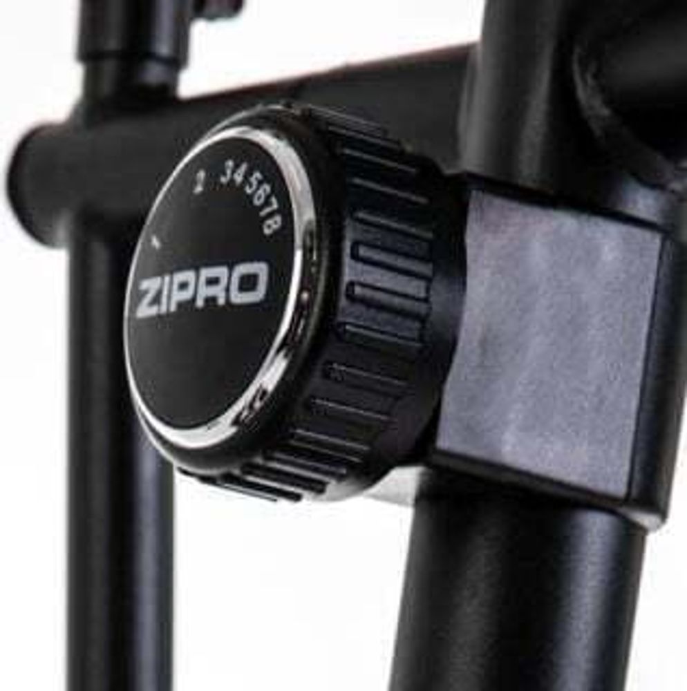 Zipro Magnetický eliptický trenažér Shox RS, nosnost 120 kg, 8 úrovní odporu, měření tepu, černý