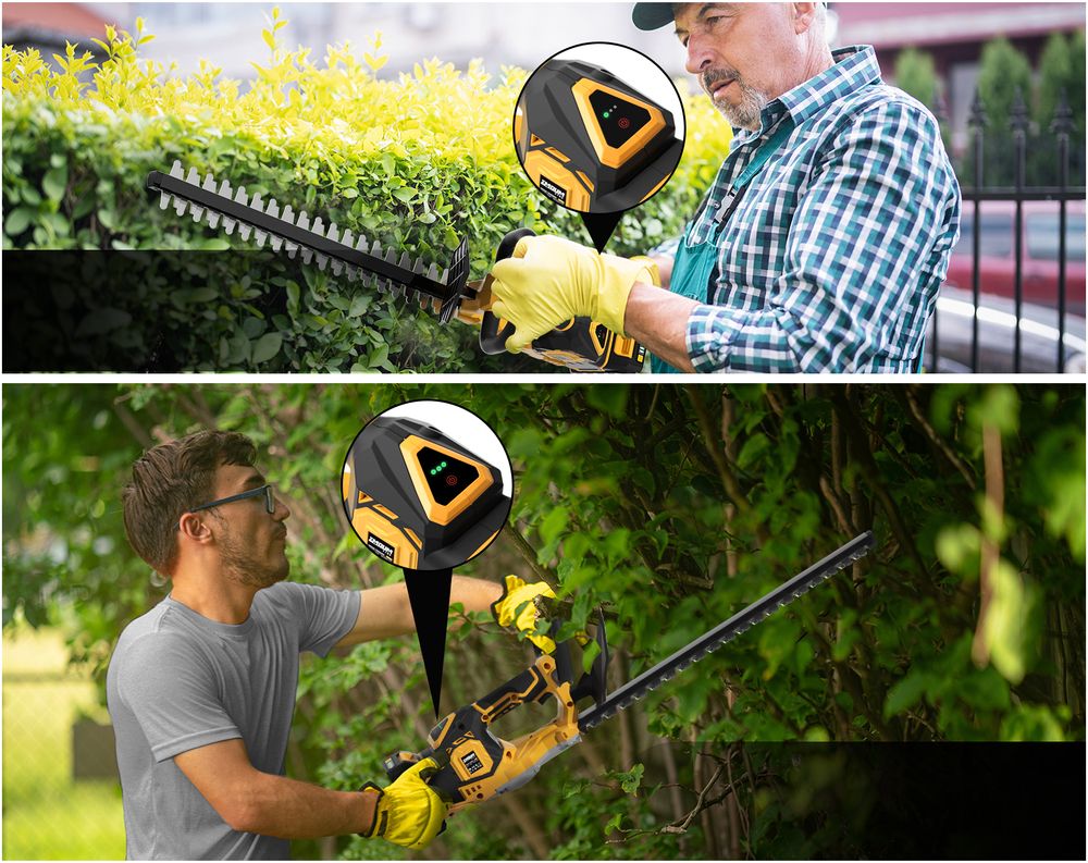 Nożyce do żywopłotu akumulatorowe IMOUM 120W 50cm 21V 4Ah