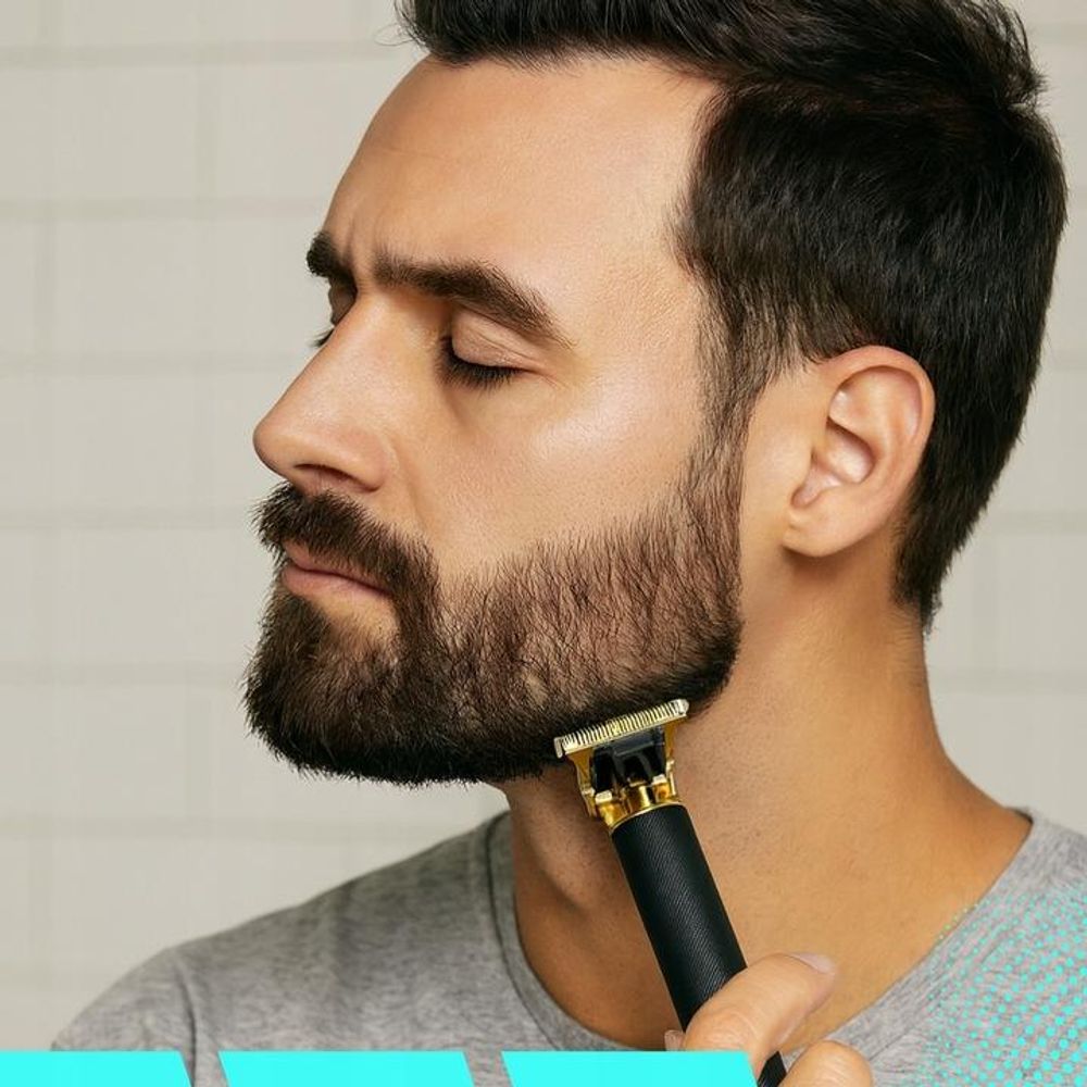 Haarschneidemaschine Trimmer Für Barthaare Mit 4 Aufsätzen