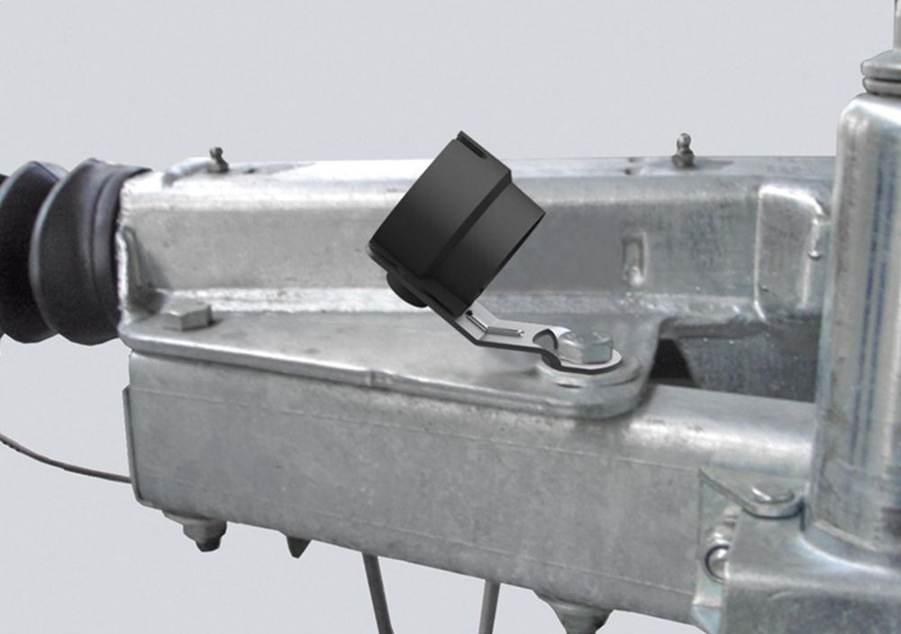 AL-KO Steckerhalter universal 7/13-polig, Deichselmontage 16x19x8 cm, Schutz für Elektrostecker, für PKW-Anhänger und Trailer