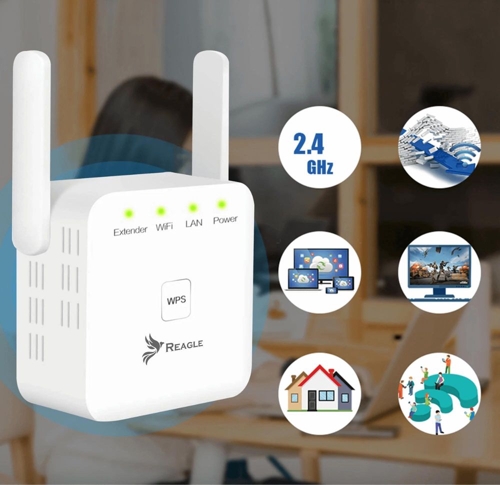 2,4 GHz 802.11n WIFI SIGNAL REAPTITER 300MB/S Wi-Fi EXTENDER