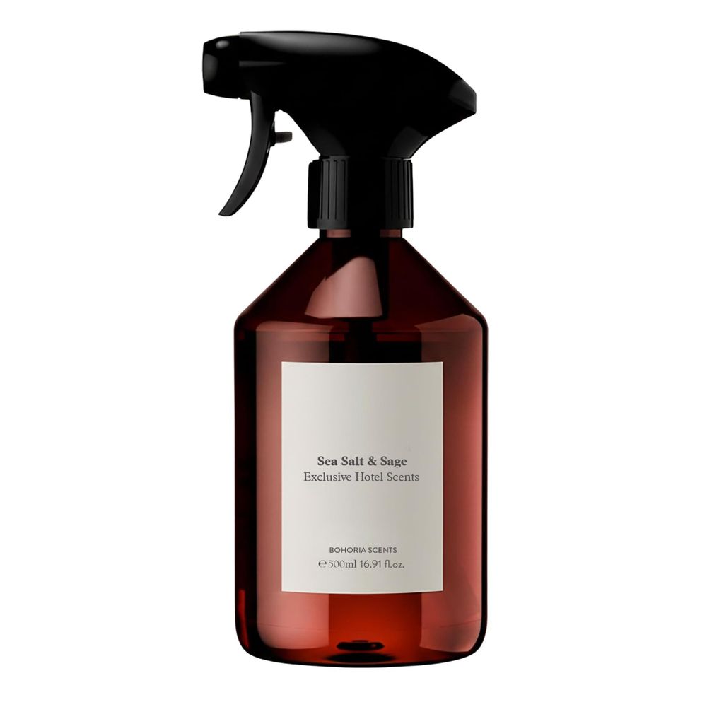 BOHORIA® Raumspray 500 ml Sea Salt & Sage – Frischer Raumduft – Hotel Scents Air Spray für Wohnzimmer, Schlafzimmer & Bad – Home Perfume