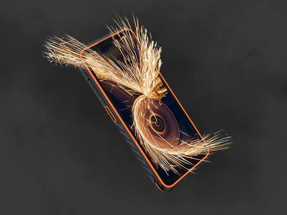 Smartphone HAMMER IRON 6 5G 128 GB Orange