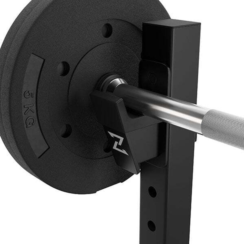 Zipro Langhantelständer Verstellbar (Paar) – Squat Rack & Hantelablage für Hantelbank  Kniebeugenständer mit Scheibenaufnahme Massiver Stahlrahmen