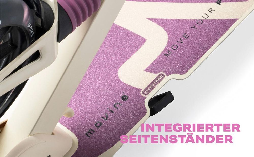 Cityroller MOVINO CITY LIGHT Stoßdämpfer LED-Rollen