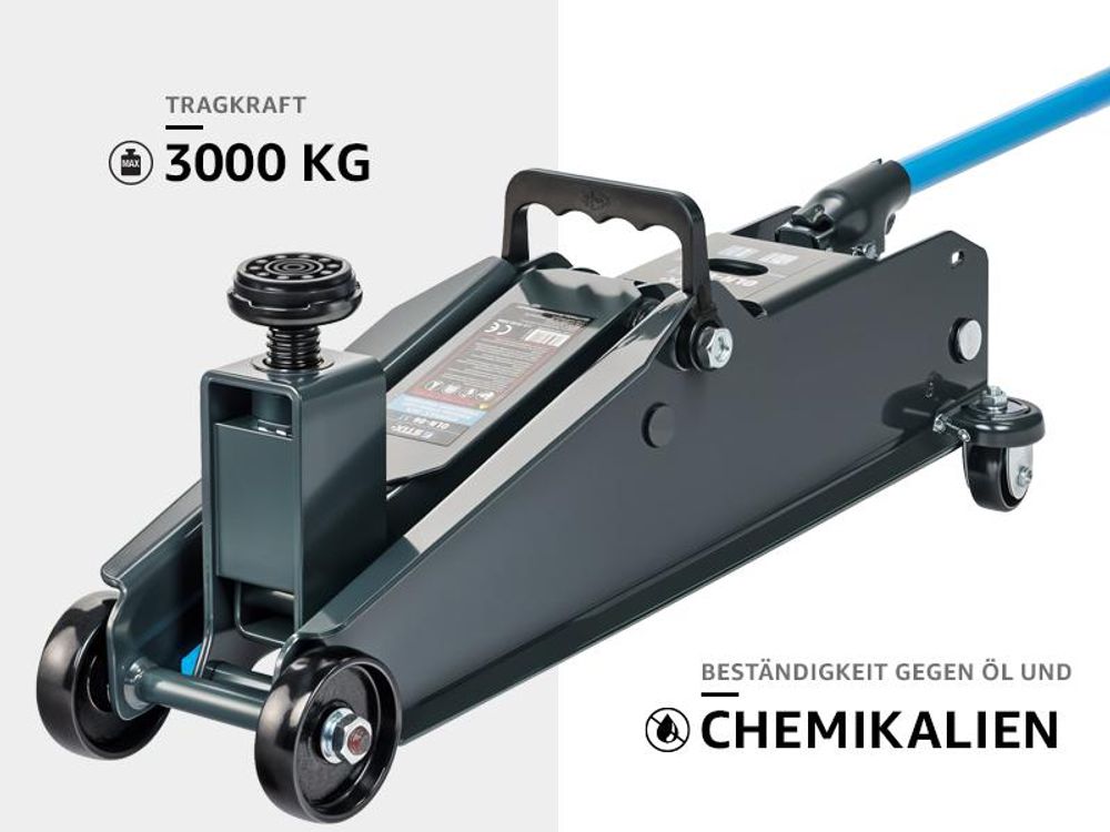 STIX OLN-06 Hydraulischer Rangierwagenheber 3 T SUV Transporter 200–535 mm