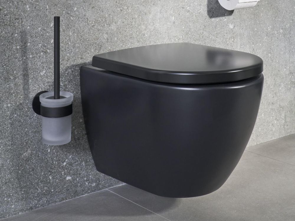SCHÖNER WOHNEN-Kollektion WC-Sitz ANTUS WRAP, Weiß, Toilettendecken mit Absenkautomatik, Klodeckel kratzfest und keimarm, Klobrille inkl. Befestigungs