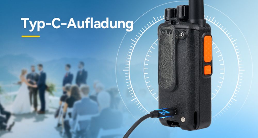 Retevis RB669 Freenet PMR446 Funkgerät, Funkgeräte Set RT24V 2.0, 16 Kanäle und 6 Freenet Kanäle, Deutsches Sprachsystem, VOX, Großer Reichweite
