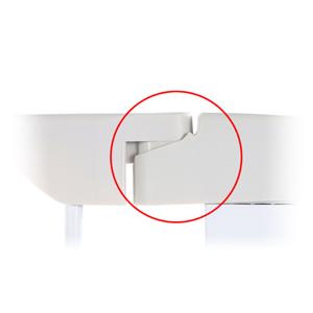 Kidimax® Treppenschutzgitter Erweiterung (Verlängerung) 12 cm, steckbarer Gitter Aufsatz für Treppenschutz, weiß