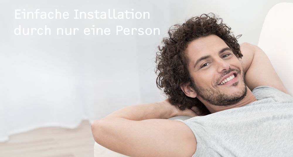 Einfache Montage