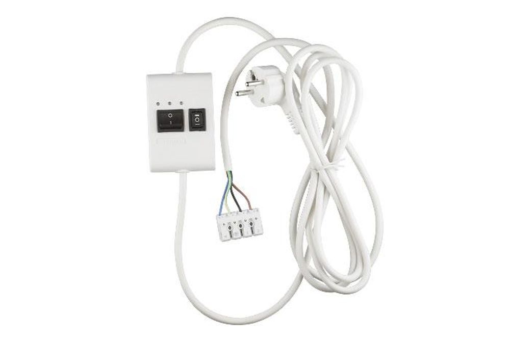 Einstellkabel / Setzkabel für Rollladenmotoren TDEP Endpunkteinstellung, LED-Kontrollleuchten, Schnellmontageklemme, 250V, 190 cm Jarolift
