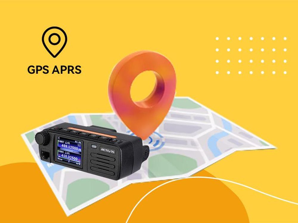 Retevis RT73 DMR Ham Radio, GPS/APRS, Dualband, Amateurfunkgerät Transceiver mit Großer Reichweite, 4000 Kanäle, 200.000 Kontakte, für Flottenlogistik