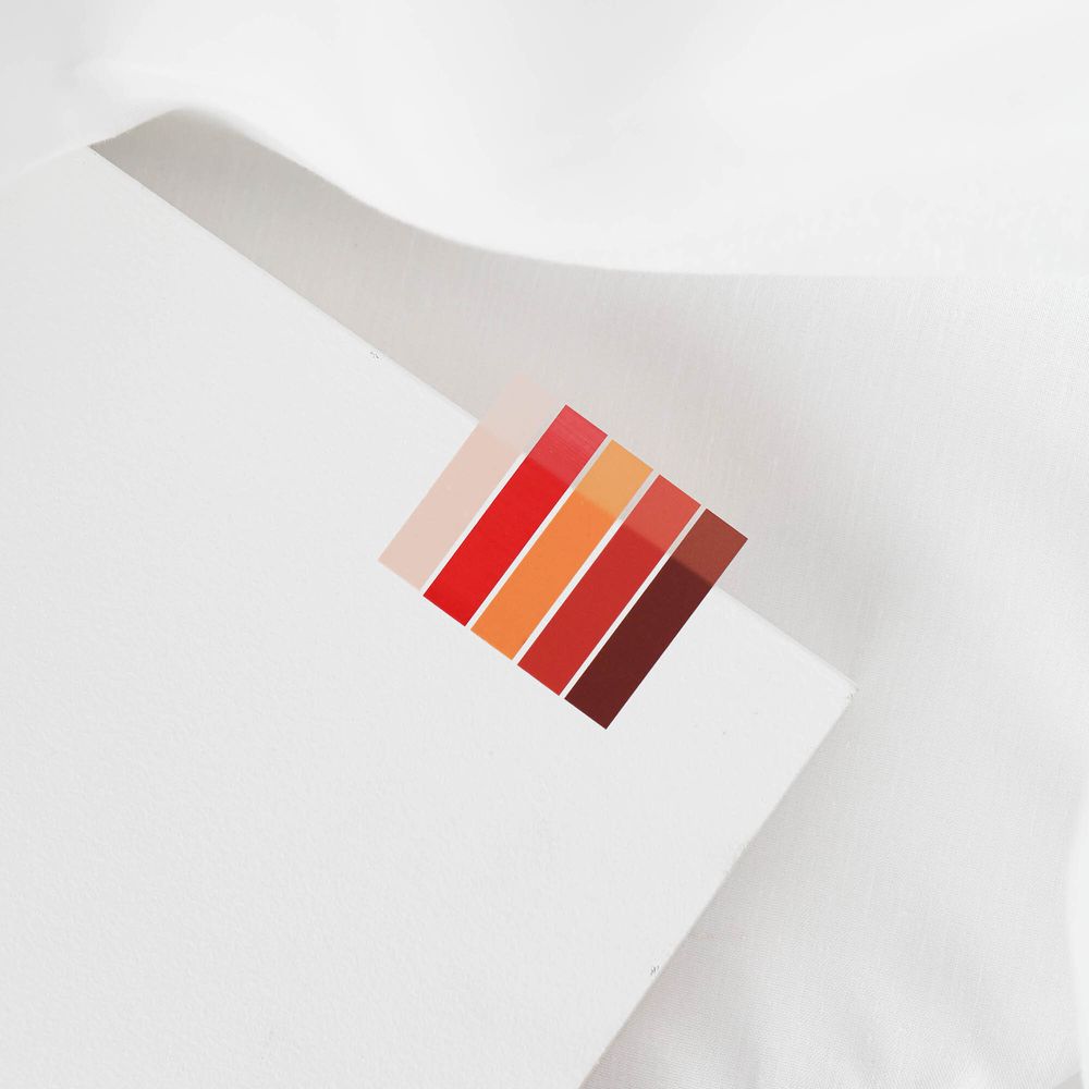 Ordinate-Crimson | Index Sticker Tabs | Pagemarker | Haftnotizen | Haftstreifen | Transparent Klebezettel | stationary supplies