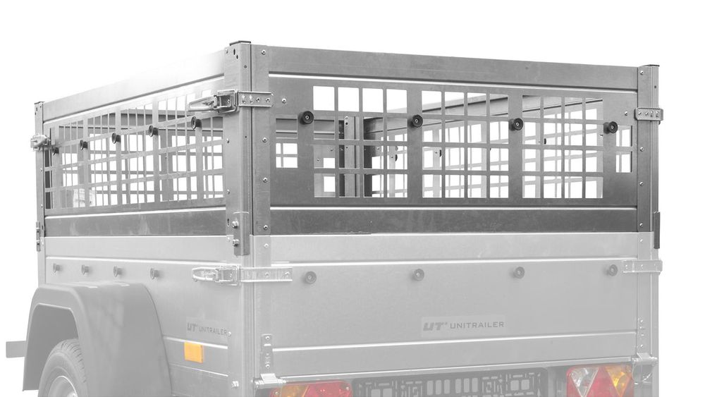 UNITRAILER Gitteraufsatz 40 cm für Garden Trailer 150 KIPP Anhänger