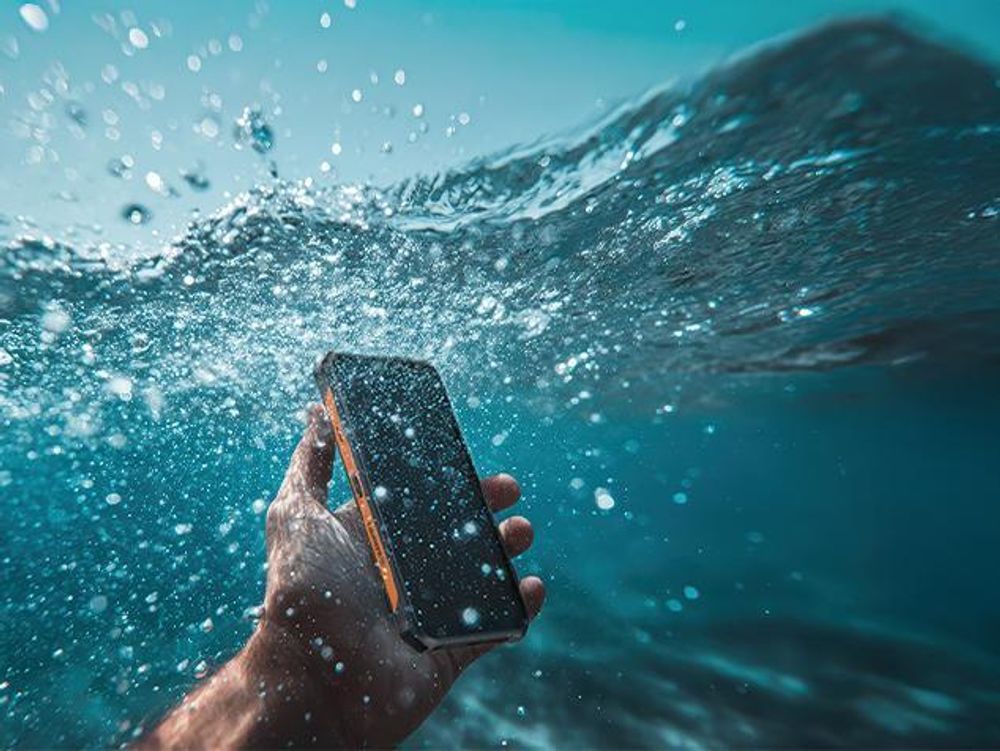 HAMMER ENERGY X2 5G LTE 6/128 GB – robustes WASSERDICHTE SMARTPHONE MIT VERST