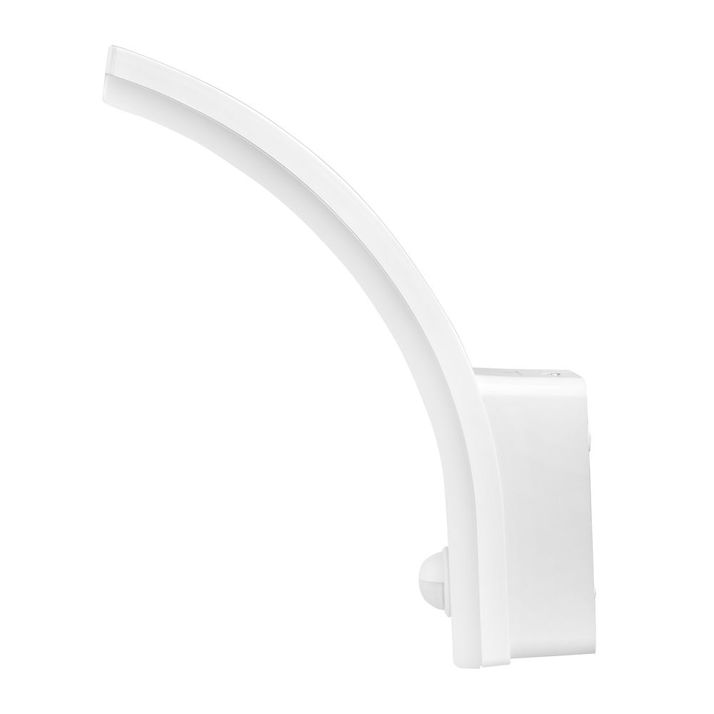 2x Maclean Bewegungsmelder LED-Lampe PIR-Bewegungsmelder weiß 20W IP65 2000lm neutralweiß (4000K) MCE512 W