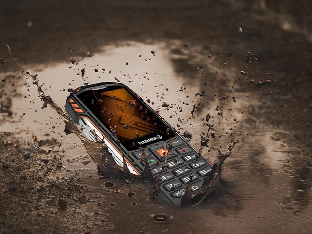 Hammer Power Plus 2G – Wasserdichte, Robuste Und Geschützte Mobiltelefon