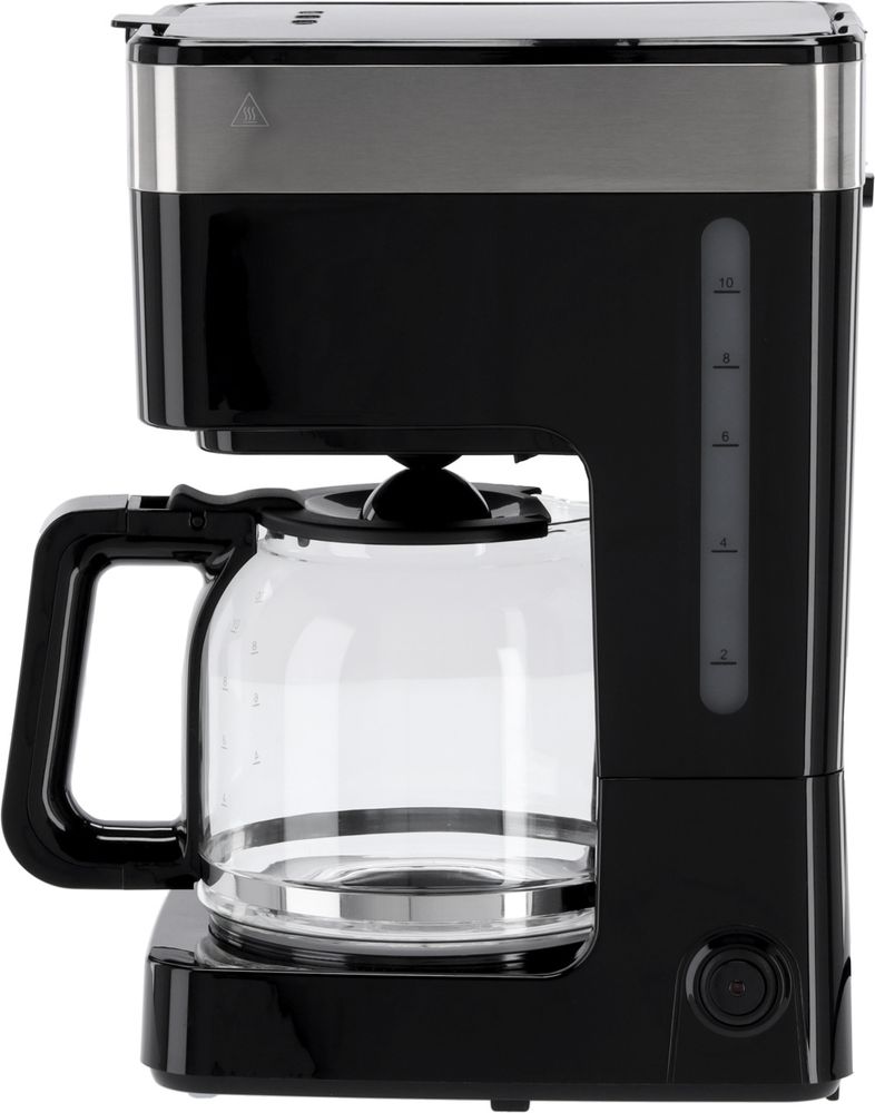 Severin KA 9263, Filterkaffeemaschine, 1,25 l, Gemahlener Kaffee, 900 W, Schwarz, Edelstahl