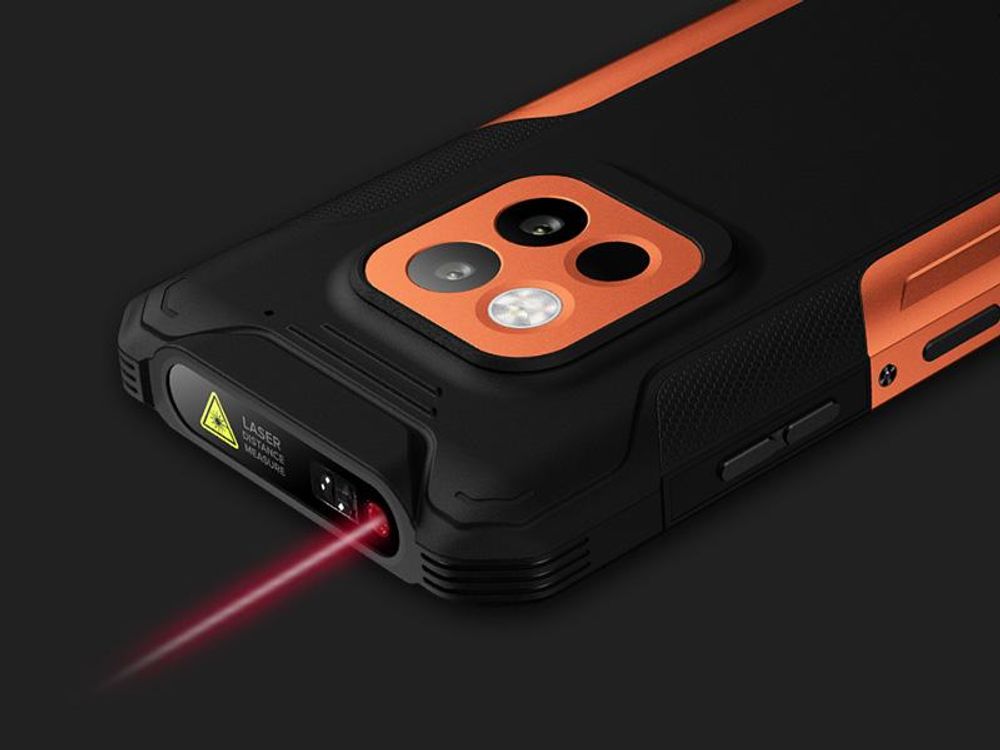 HAMMER CONSTRUCTION 2 THERMAL 5G 8/256 GB  robustes Smartphone mit Wärmebildkamera, Schutzklasse IP69