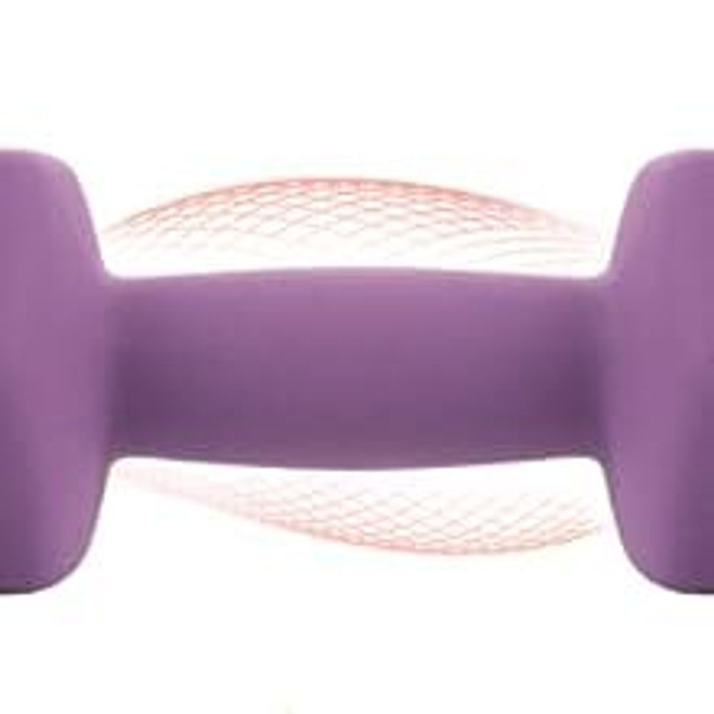 TEENO Neopren-Hanteln 9/12 kg mit Halterung – Set mit 6 Hanteln für Frauen und Männer, rutschfest, für das Training zu Hause, für Arme und Schultern