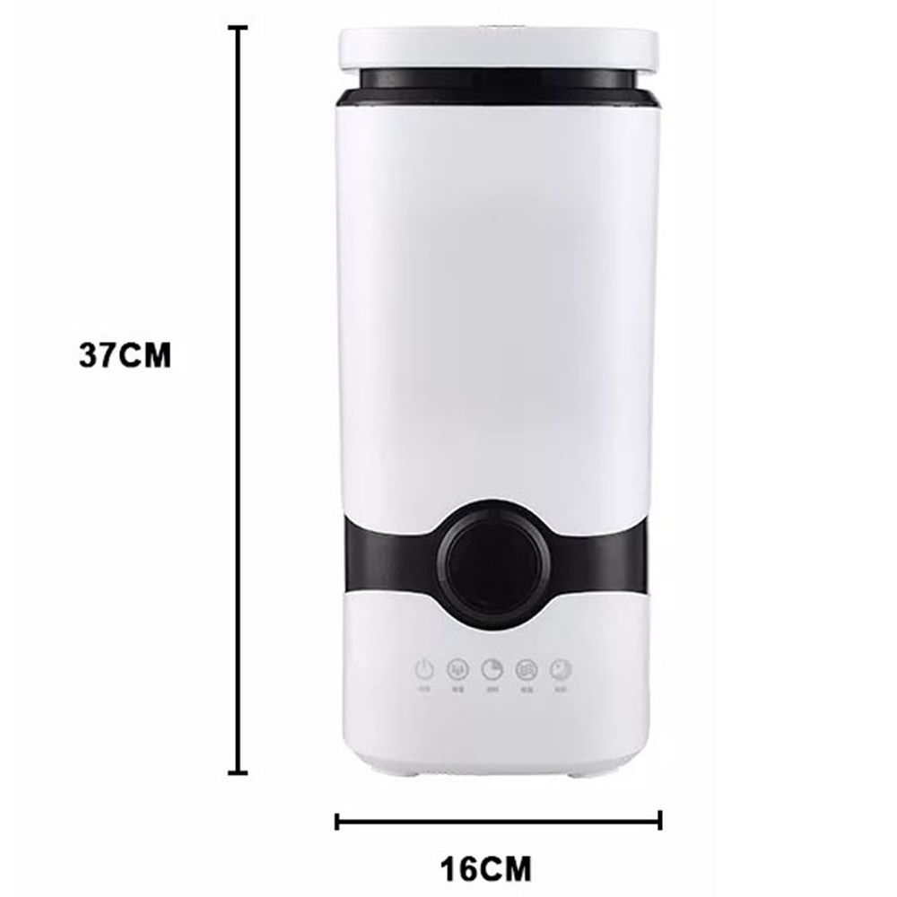 Luftbefeuchter mit Aromatherapie UltrasGroß 4L LED Anzeige USB Elektrisch Aromatherapie 4000ml Büro Yoga Spa Ätherische Öle Diffuser Retoo