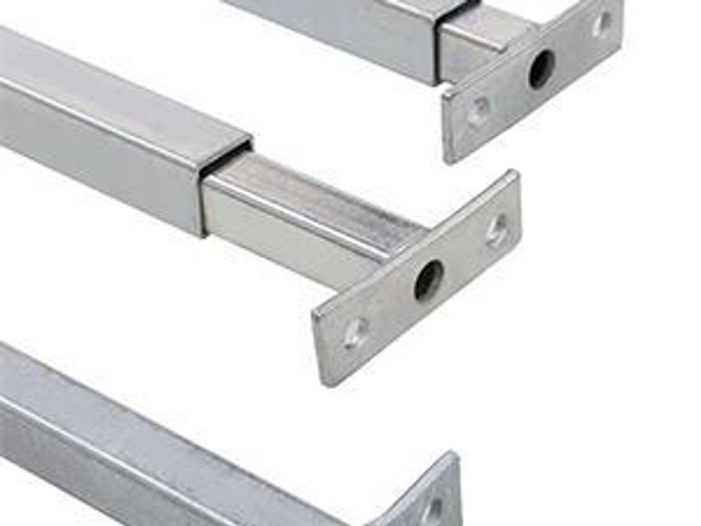 vidaXL Einstellbare Fenster-Sicherheitsstangen 3 Stk. 710-1200 mm