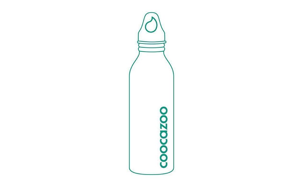 Das Bild zeigt die Flasche des Schulrucksack-Sets.