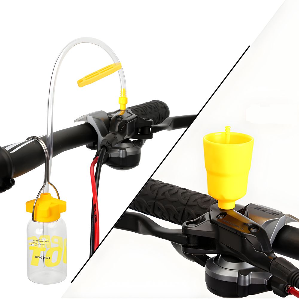 Entlüftungssatz Bleeding Kit 30-teilig Edge für Shimano Magura Bremsen mit M7 Adapter Anschlussstück Scheibenbremsen-Entlüftungssatz Retoo