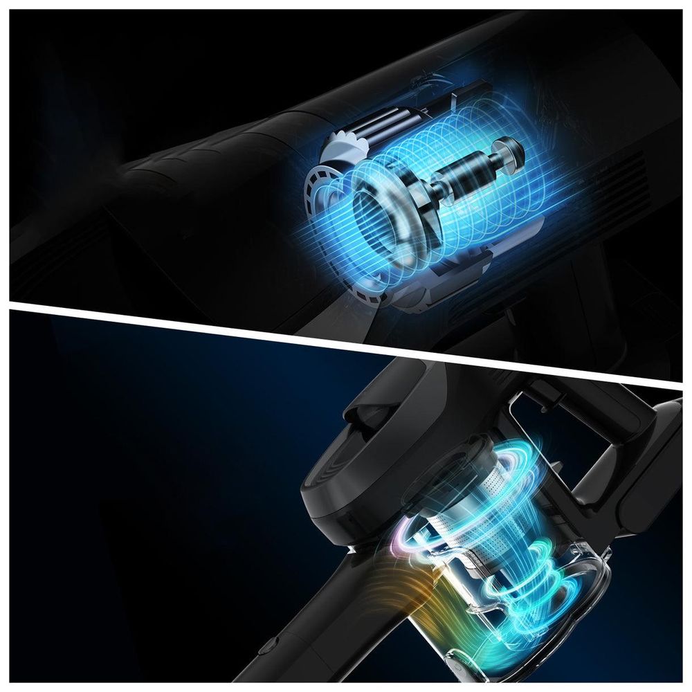 JIMMY JV9 Pro Aqua Akku-Staubsauger-160AW Saugleistung-45 Minuten Laufzeit-HEPA-Filter-500 ml Wassertank-LED-Display
