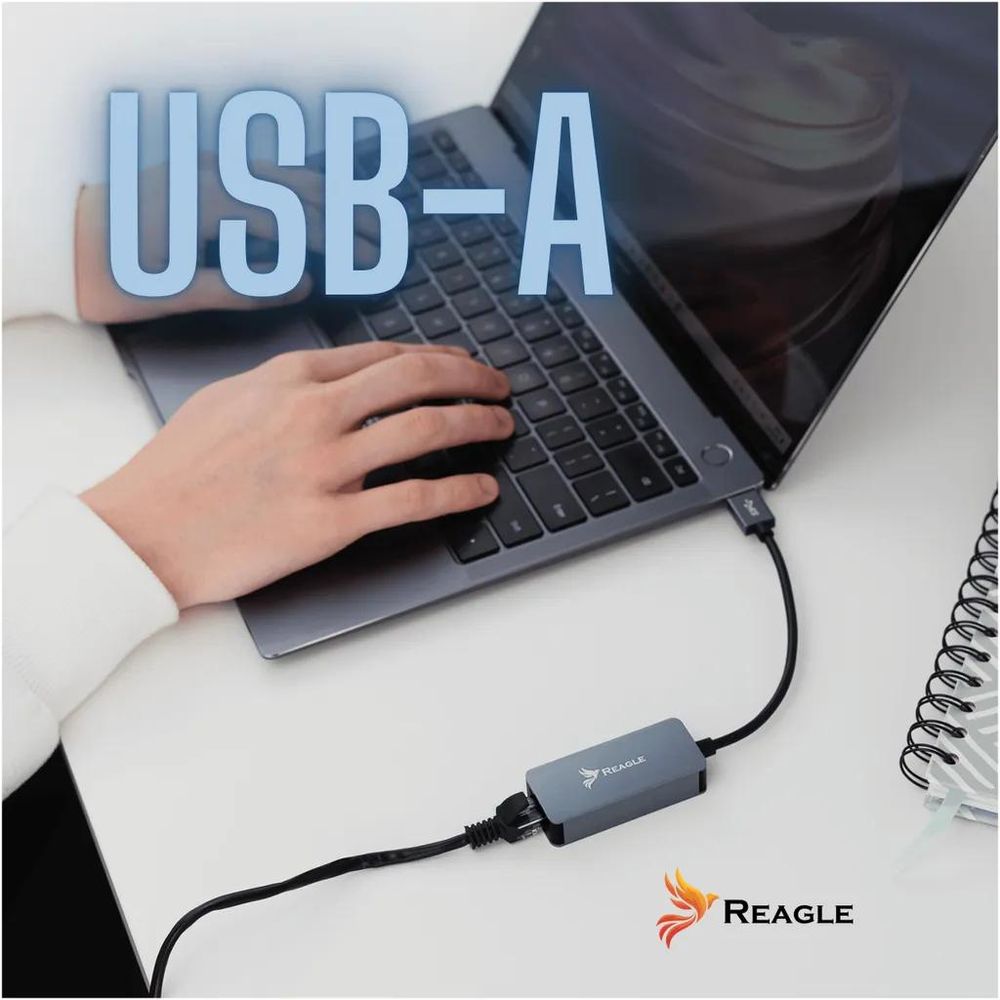 Reagle RYARJ7 – kompakter USB-A-auf-RJ45-Netzwerkadapter