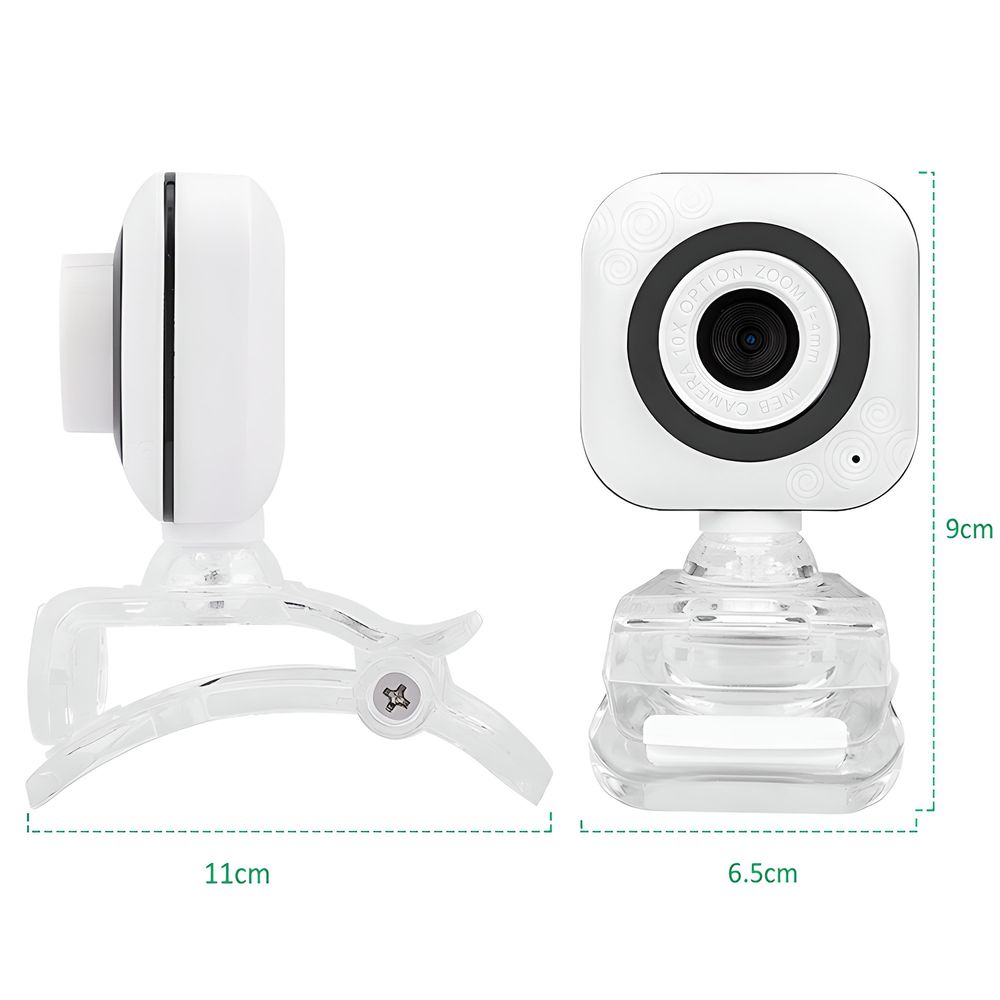 Webcam mit Mikrofon und Klarer Stereo-Sound Lichtkorrektur Webkamera USB-Anschluss Plug & Play USB 2.0 Kamera Skype FaceTime Hangouts Zoom Retoo
