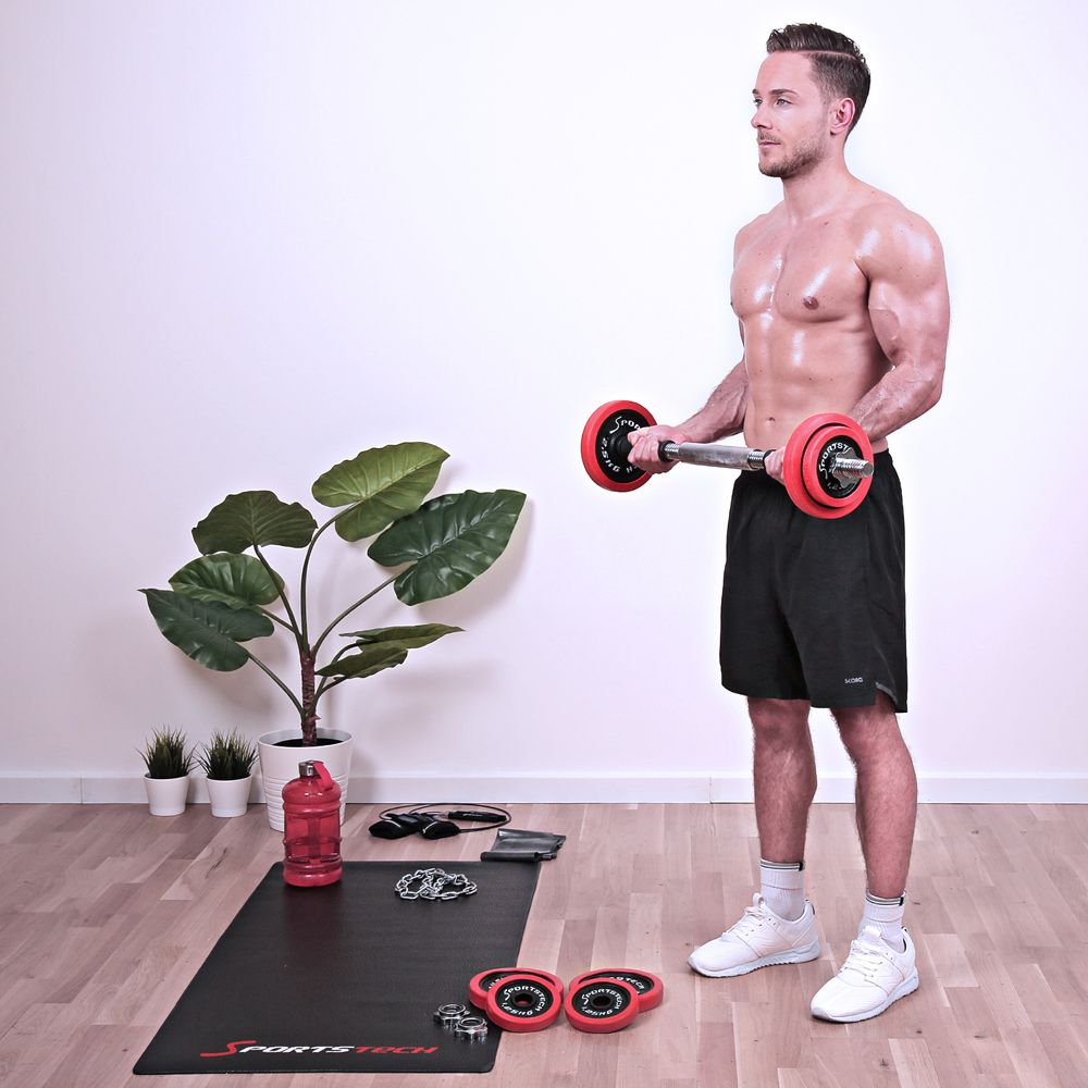 Sportstech Hantel AH300 2in1 Set | Abnehmbare Silikonüberzüge