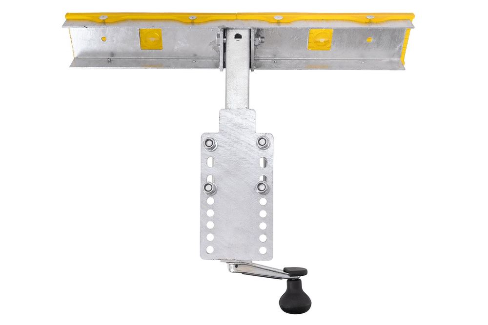 UNITRAILER TTL-Flachstütze, Länge 59 cm, Höhe 50 cm, für einen Bootsanhänger