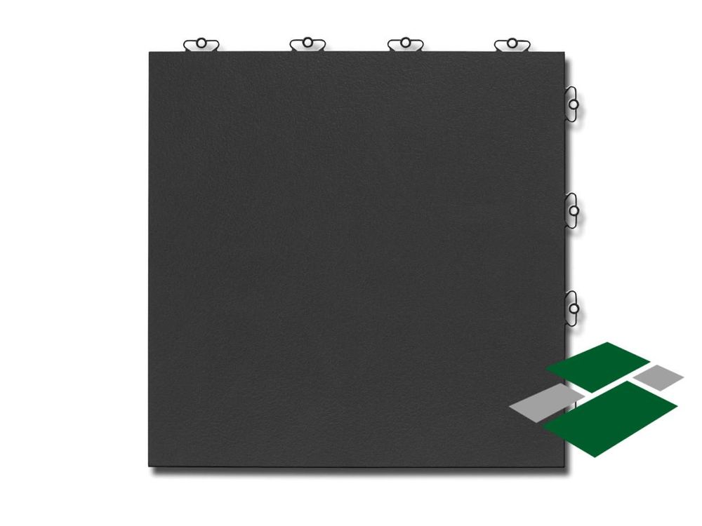 Kunststofffliesen Mosolut Stonit, Graphit, 1 m²