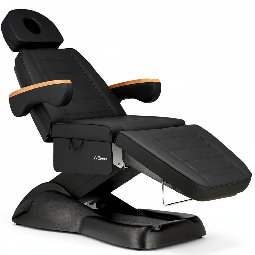 schoonheidsstoel elektrisch voor schoonheidssalon pedicure verstelling verwarming 3 actuatoren